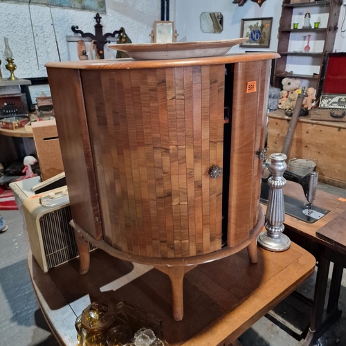 589 - Old Mahogany Drinks Cabinet