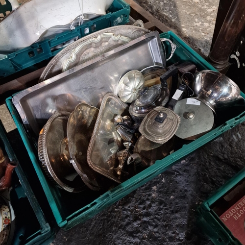 601 - Assorted Job Lot Silver Plate etc