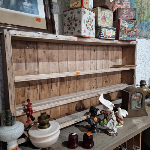 619 - Old Pine Shelving Unit