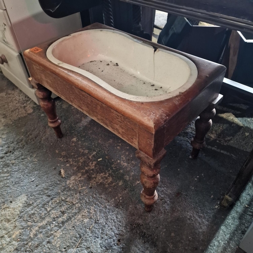 729 - Edwardian Childs Bath (Slight Damage)