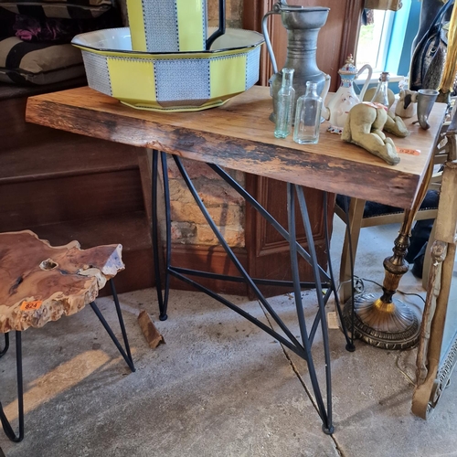 822 - A Very Nice Spalted Beech Topped Table