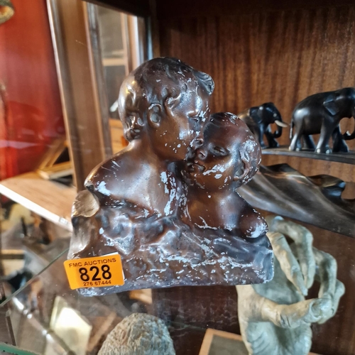 828 - An Original French Advertising Bust