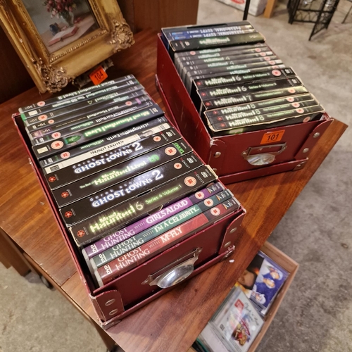 101 - 2 Boxes Of Hunter DVD's