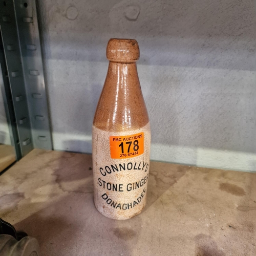 178 - Conollys Of Donaghadee Ginger Beer Bottle