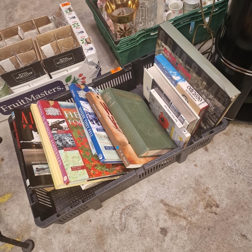 30 - Crate Lot Of Assorted Books