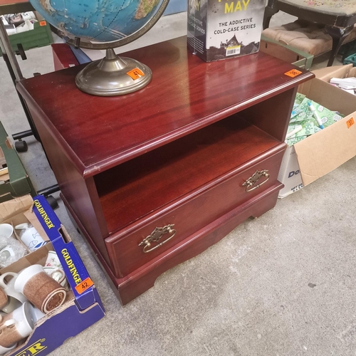 38 - Small Mahogany TV Unit