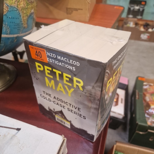 40 - Set Of New Peter May Books