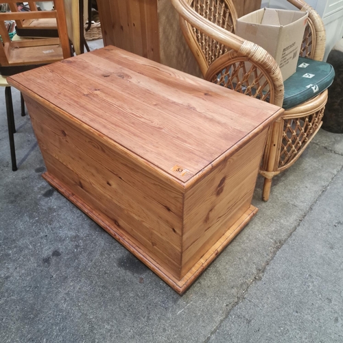 53 - Pine Storage Trunk