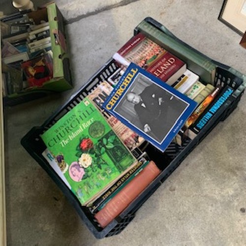 45A - Crate Lot Of Assorted Books