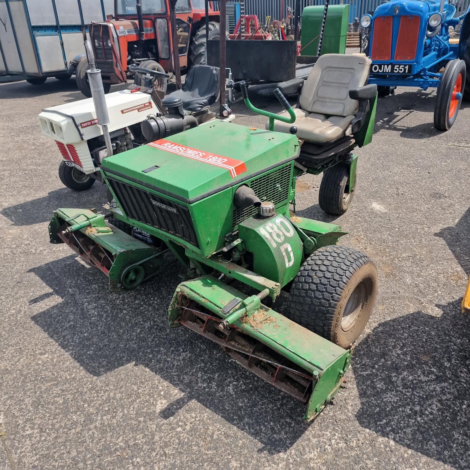 Ransomes discount motor triple