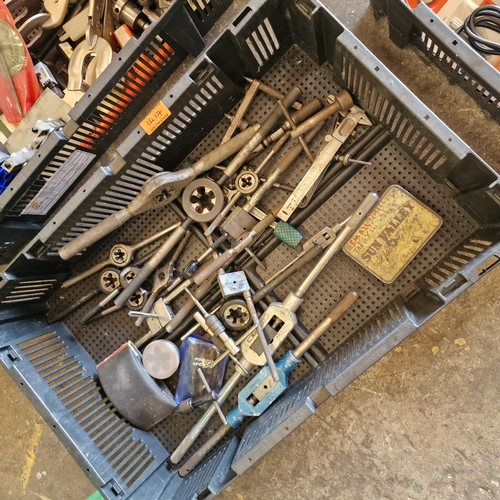 1417 - Crate Lot Of Tools