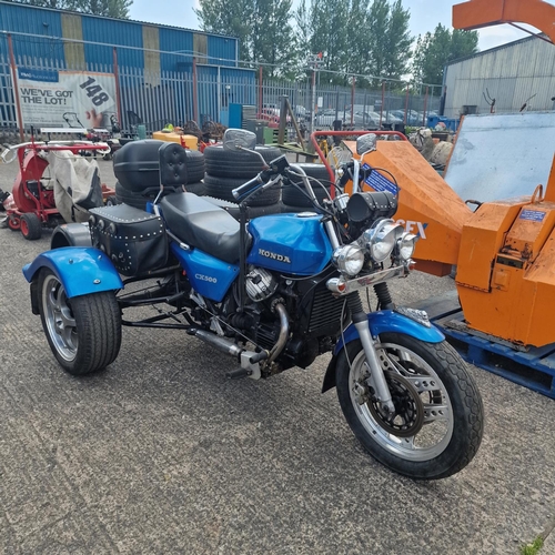 991 - 1986 Honda CK500 Trike, MOT Expired Aug 22, Been In Storage, Running, With Tax Book - Needs MOT