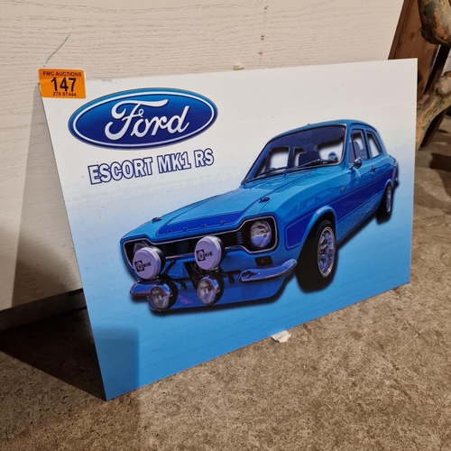 147 - Ford Escort MKI RS Sign