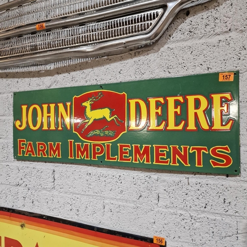 157 - John Deere Sign