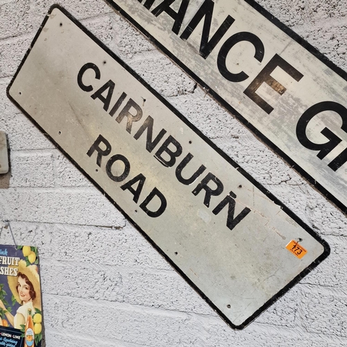 173 - Old Cairnburn Road Sign
