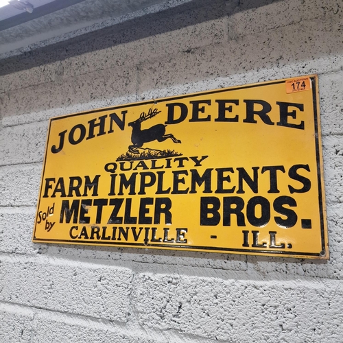 174 - John Deere Sign