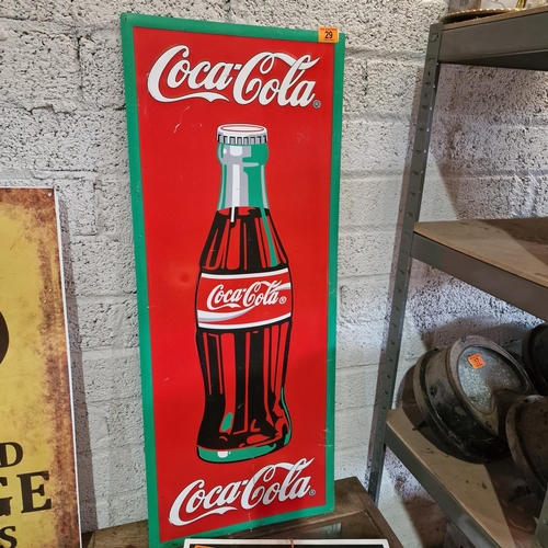 29 - 1990's Coca Cola Sign