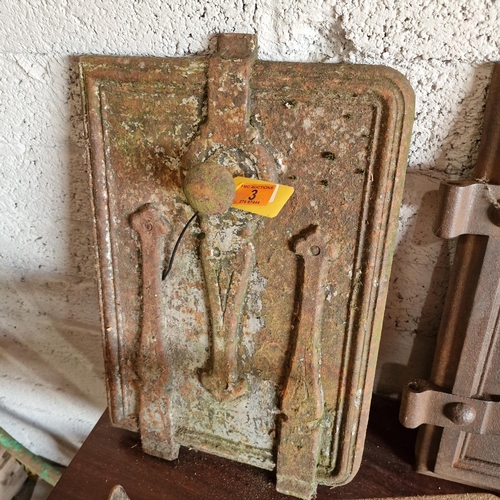 3 - Vintage Oven Door
