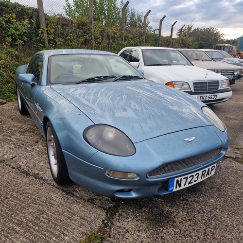 823 - 1996 Aston Martin DB7 Super Charged 3.2, 63,000 Miles Approx, MOT Til June 24, with Tax Book