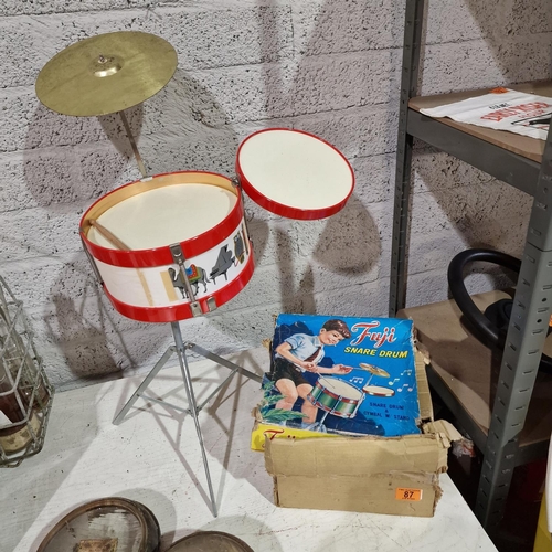87 - Vintage Snare Drum Kit With Original Box