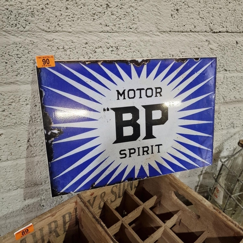 90 - Bp Motor Spirit Sign