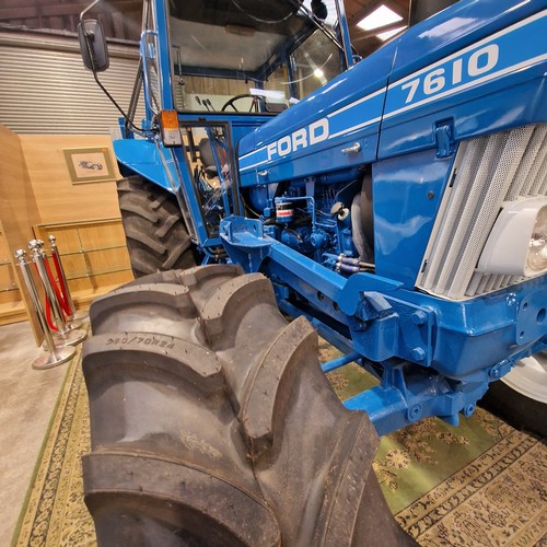 803 - 1984 Ford 7610, No Tax Book - Been In Storage For 3 Years, New Clutch, Gearbox Restored, Running Wel... 