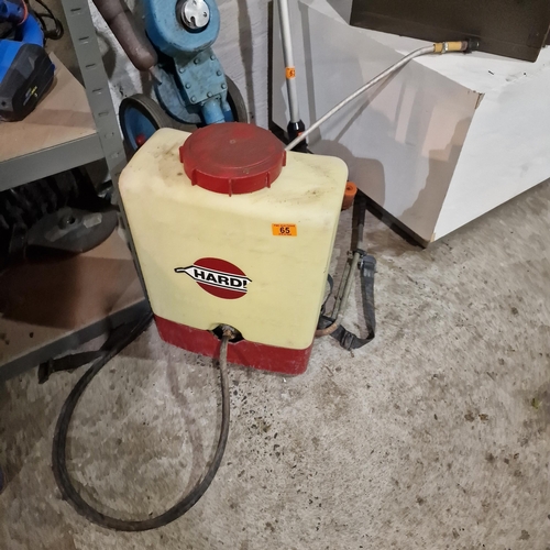 65 - Hardy Back Sprayer