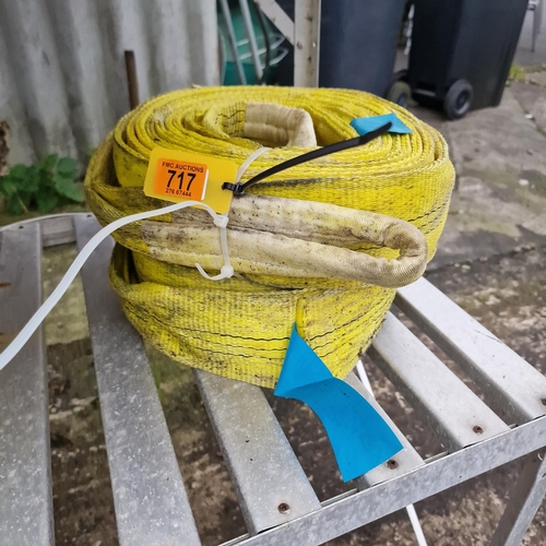 717 - Pair Of Lifting Straps
7Metres/3 Tonne