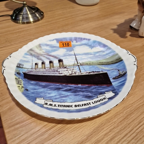 110 - Large RMS Titanic Plate