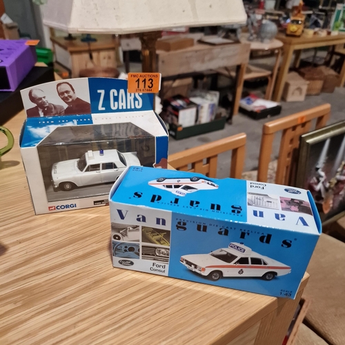 113 - 2 Model Police Cars