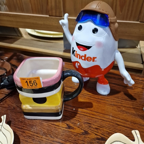 156 - Kinder Egg Sweet Jar & Liquorice Allsort Mug