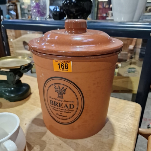 168 - Terracotta Bread Bin