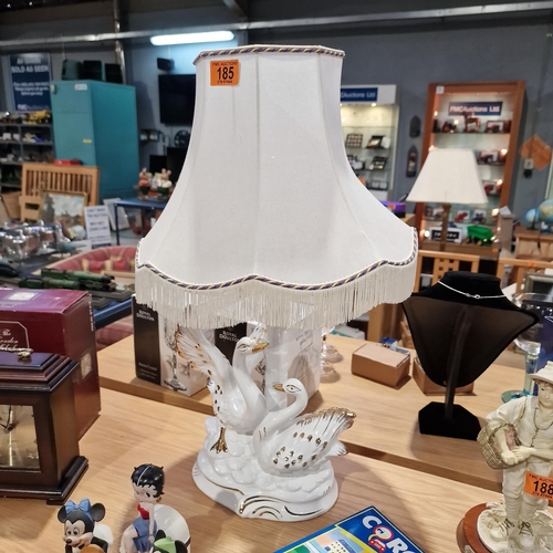 185 - Lovely Swan Lamp