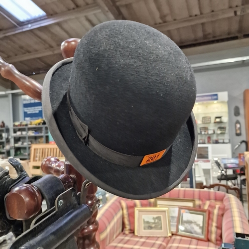 201 - Bowler Hat Size 7 3/8 Gillans Of Belfast