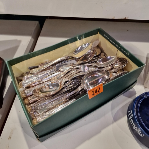 242 - Box Lot Of Great Cutlery