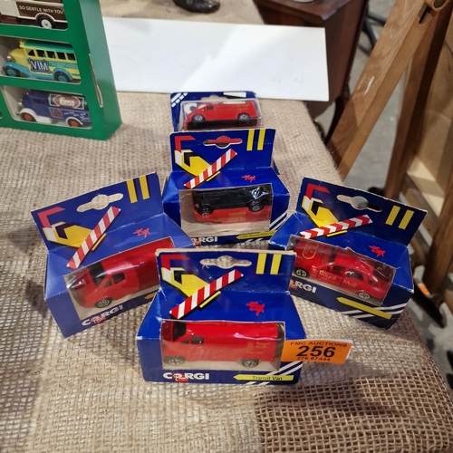 256 - Assorted Lot Of Corgi Royal Mail Vehicles