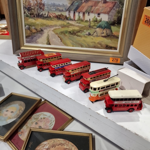 269 - Assorted Lot Of Model Buses