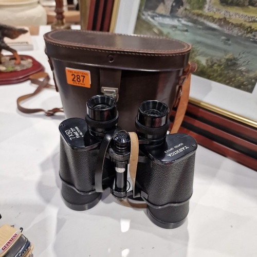 287 - Set Of Yashica 7x50 Field 7-1 Binnoculars In Original Case