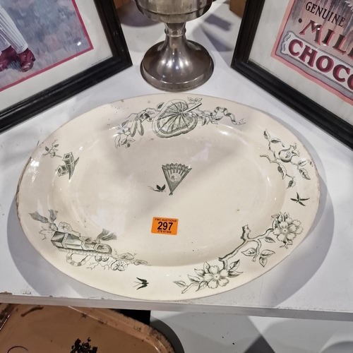 297 - Large Masonic Platter