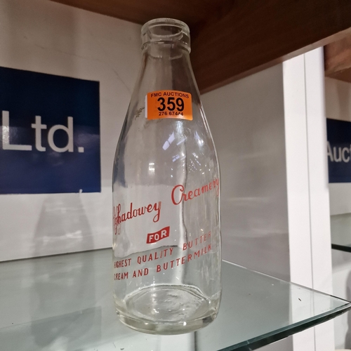 359 - Aghadowey Creamery Milk Bottle