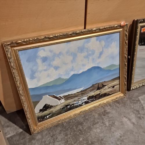 372 - Oil Painting Of Donegal By Boyd