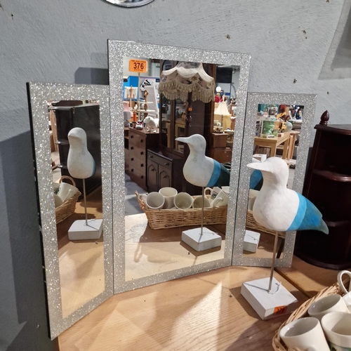 376 - Decorative Dressing Table Mirror