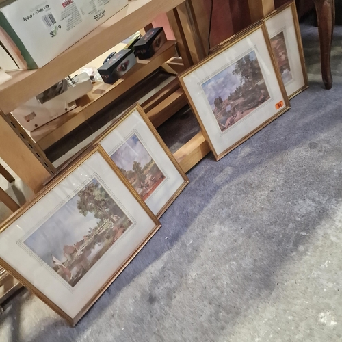 66 - Lot Of 4 Gilted Framed Prints