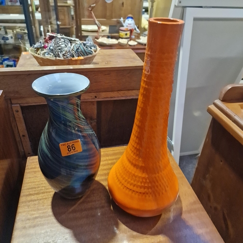 86 - Murano Vase & Other