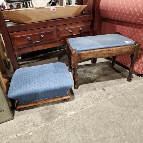 138 - 2x Footstools