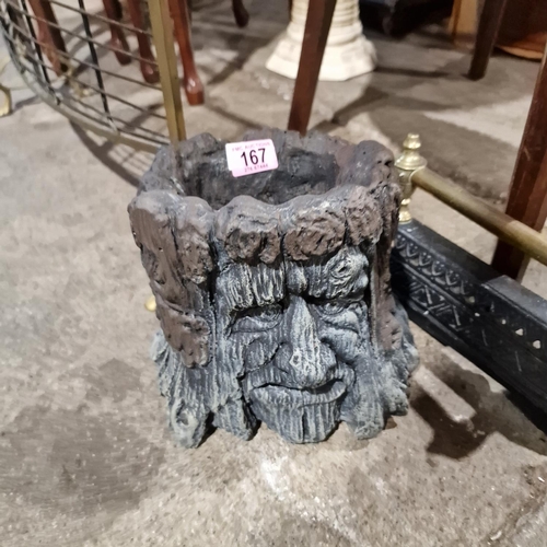 167 - Tree Stump Planter