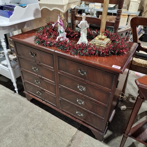 171 - A Mahogany Music Cabinet