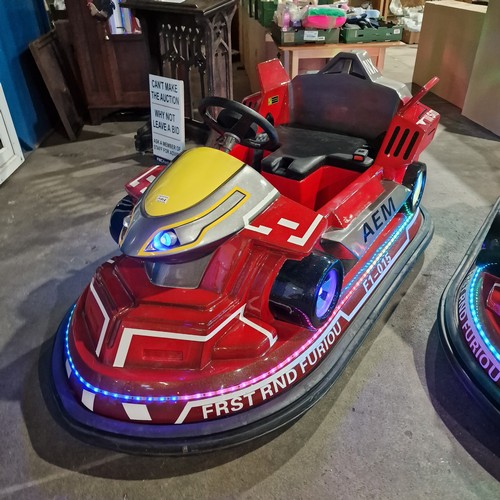 1083A - A Superb Battery Operated Bumper Car WOth Lights & Sounds