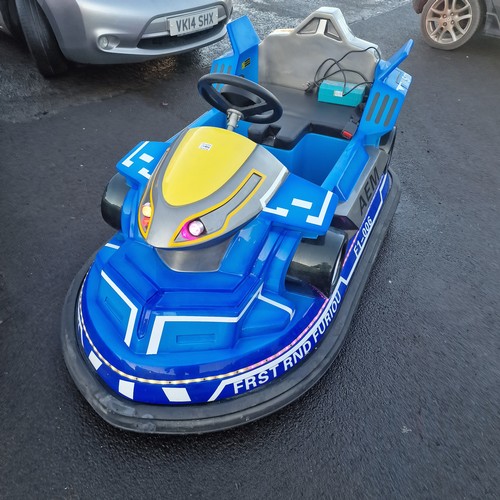 1083D - A Superb Battery Operated Bumper Car With Lights & Sounds