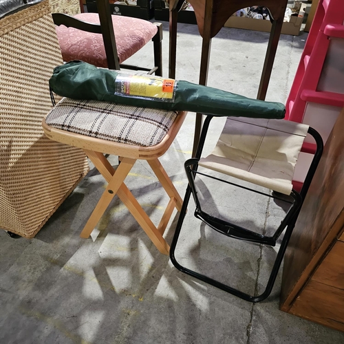 10 - 2 Fishing Stools & Other